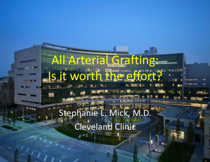 All Arterial Revascularization: Is It Really Worth the Effort?