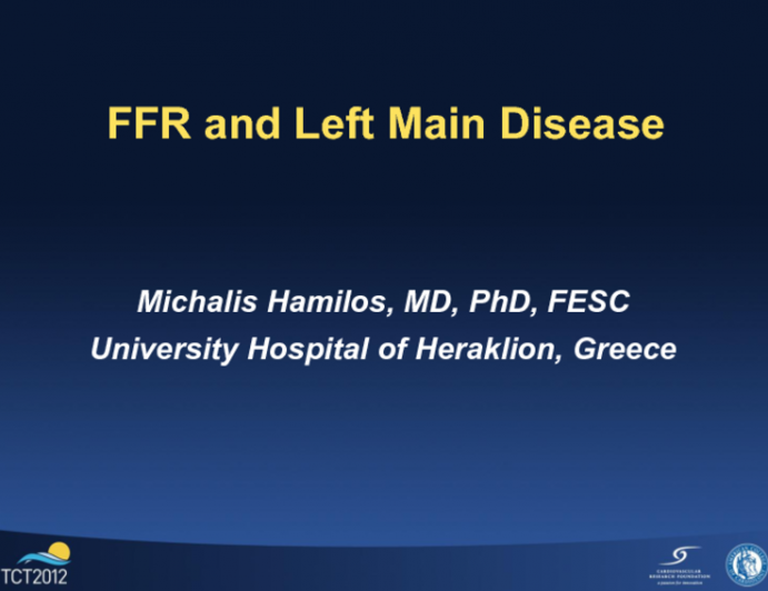 Case 3: FFR and Left Main Disease