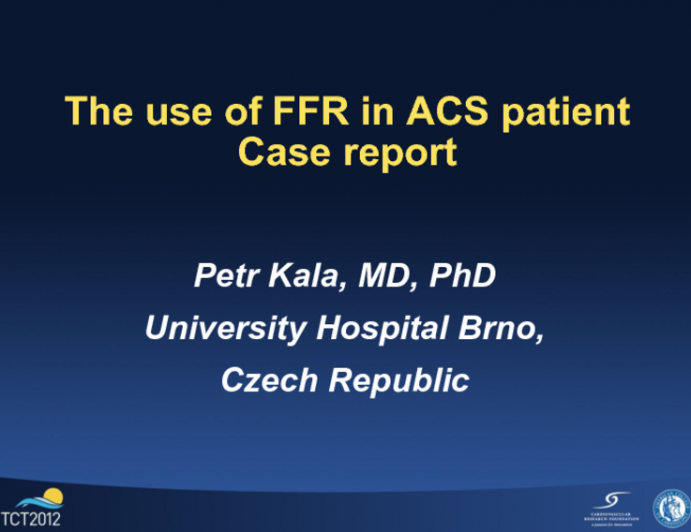 Case 4: FFR in ACS