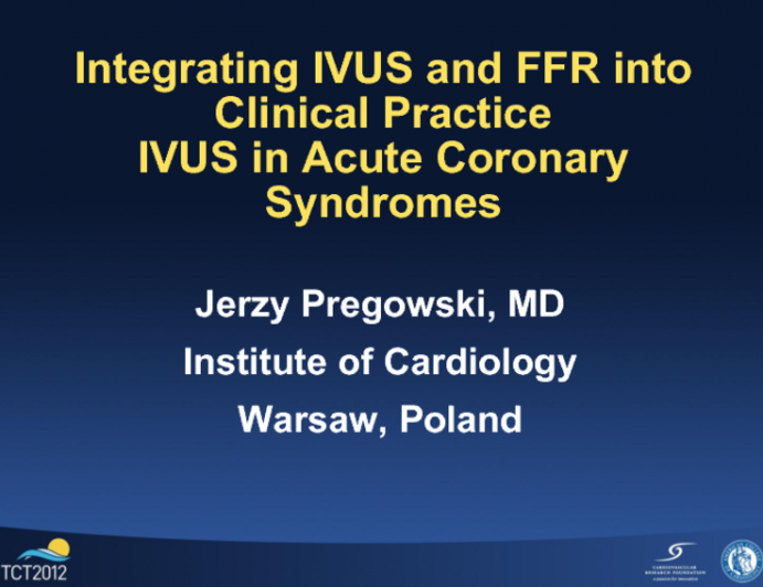 IVUS in Acute Coronary Syndromes