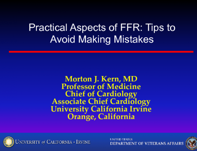 Practical Aspects of FFR: Tips to Avoid Making Mistakes