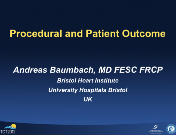 Case Presentation Conclusion: Procedural and Patient Outcomes(2)