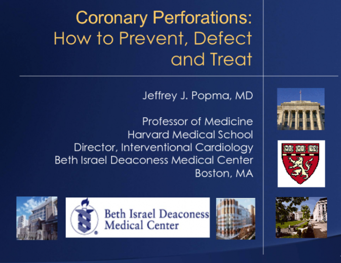 Case Presentation: Massive Coronary Perforation