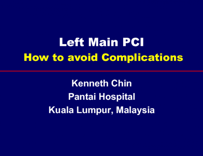 One or Two Stents: And How to Avoid Complications