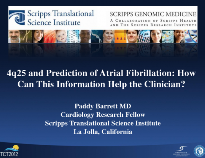 4q25 and Prediction of Atrial Fibrillation: How Can This Information Help the Clinician?