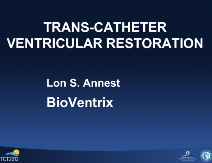 BioVentrix Minimally Invasive Reshaping of the Anterior Infarcted Heart