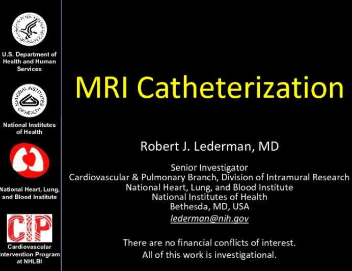 Magnetic Resonance Imaging Guidance During Interventional Cardiovascular Procedures