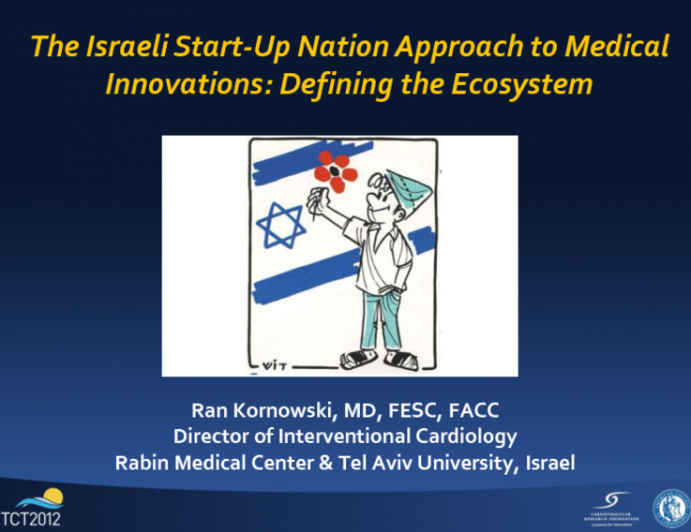 The Israeli "Start-up Nation" Approach to Medical Innovation: Defining the Ecosystem