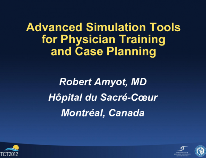 Advanced Simulation Tools for Physician Training and Case Planning