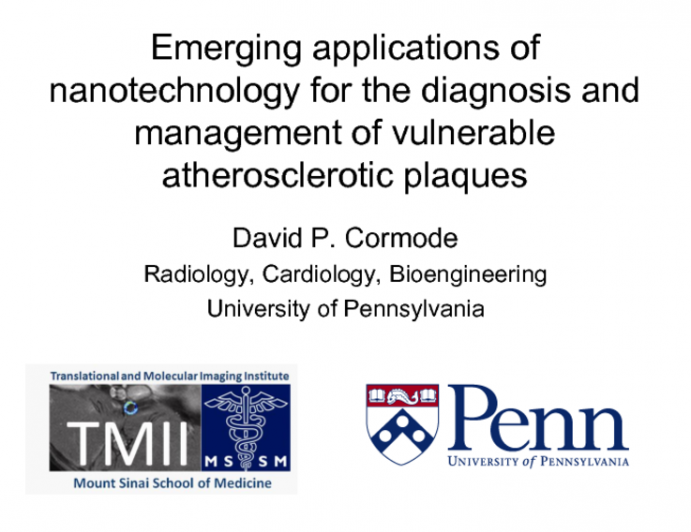 Emerging Applications of Nanotechnology for the Diagnosis and Management of Vulnerable Atherosclerotic Plaque