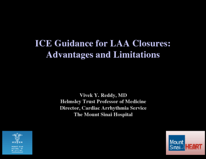 ICE Guidance for LAA Closure: Advantages and Limitations