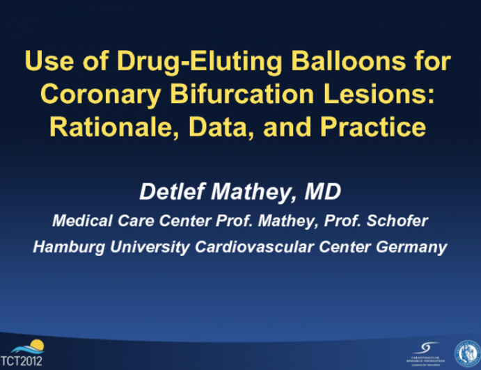 Uses of Drug-Eluting Balloons for Coronary Bifurcation Lesions: Rationale, Data, and Practice