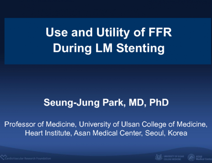 Use and Utility of FFR During Left Main Stenting