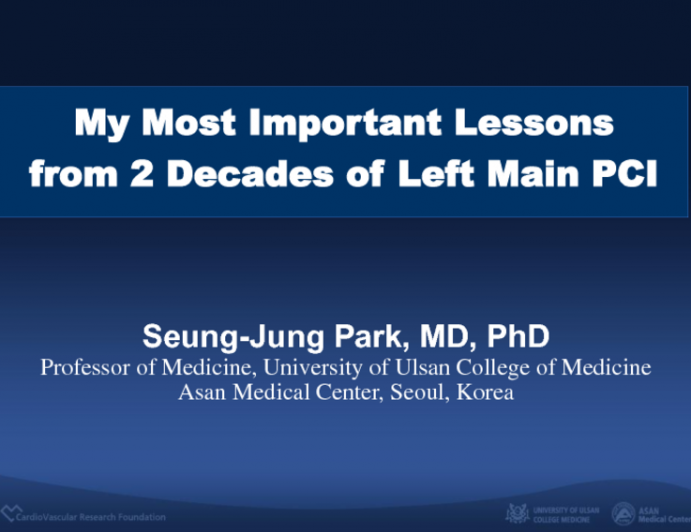 My Most Important Lessons from Two Decades of Left Main PCI