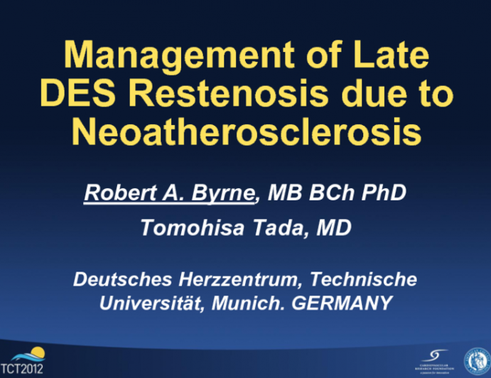 Case 3: Management of Late Restenosis Due to Neoatherosclerosis with Plaque Rupture