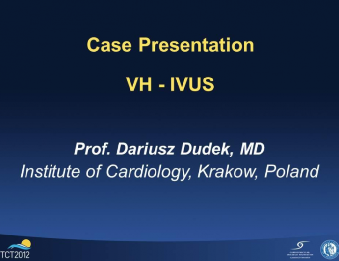 Case 2: VH-IVUS Case