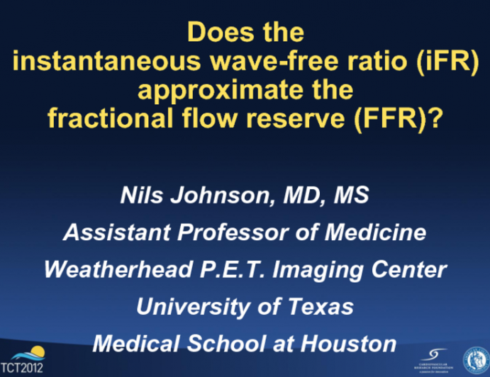 Correlation Between FFR and iFR: An Independent Validation Study