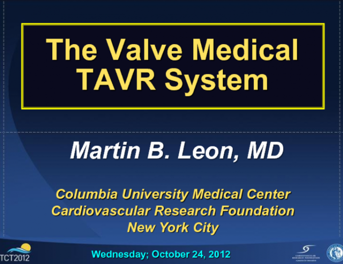 Valve Medical TAVR System