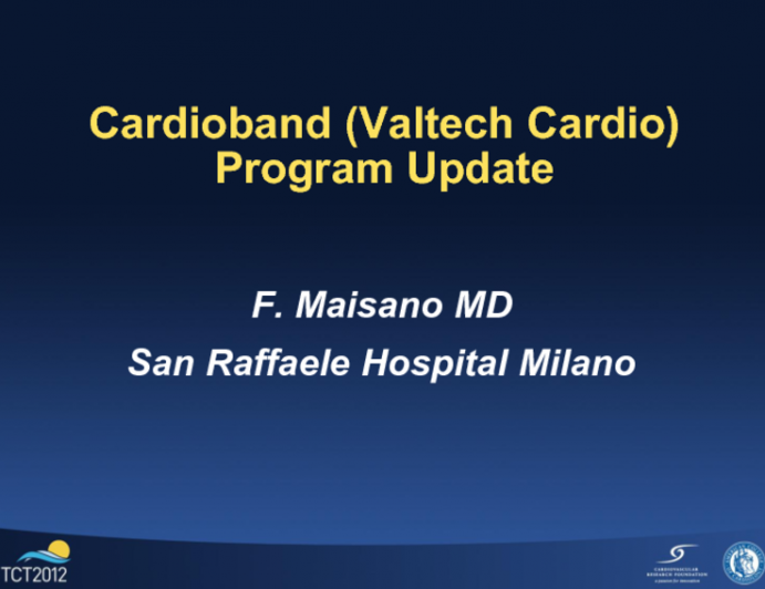 Cardioband (Valtech Cardio) Program Update