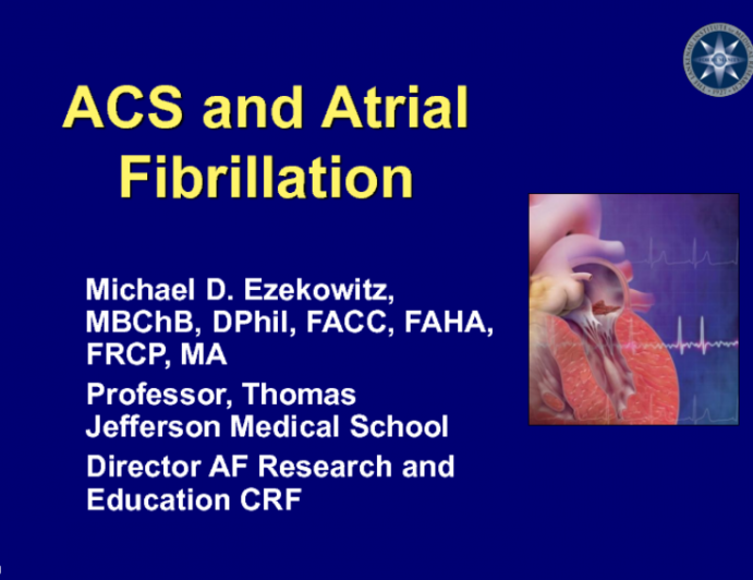 Case 4: The Patient with Atrial Fibrillation Presenting with an Acute Coronary Syndrome