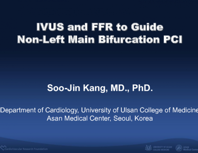 Non-Left Main Bifurcation PCI: Integrated Use of FFR and IVUS