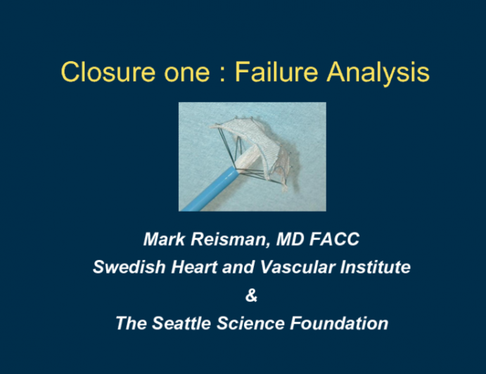 CLOSURE 1: Failure Analysis