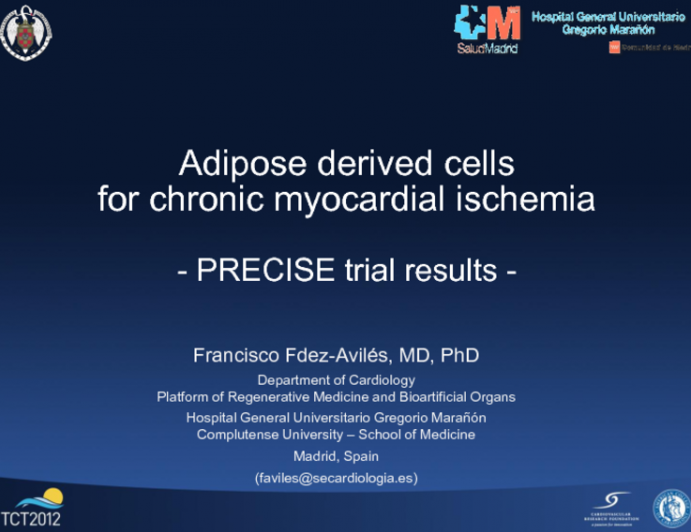 Precise Trial Results: Adipose Derived Cells for CMI