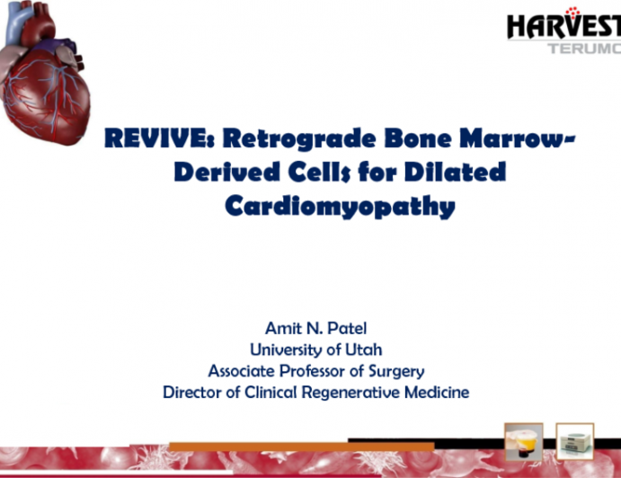 Retrograde Application of Autologous BM Cells: Phase 2 Study Results