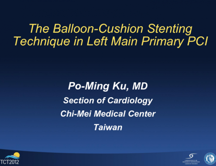 The Balloon-Cushion Stenting Technique in Left Main Primary PCI