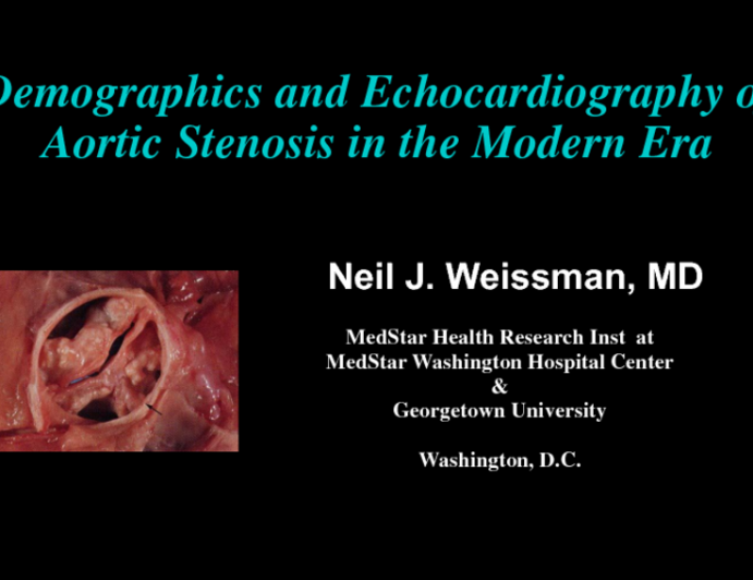 Demographics and Echocardiography of Aortic Stenosis in the Modern Era: Insights from the PARTNER Trial