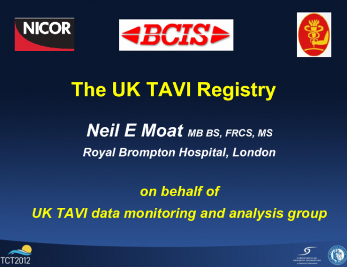 The United Kingdom TAVR Registry