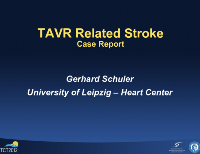 Case 4: TAVR-Related Stroke