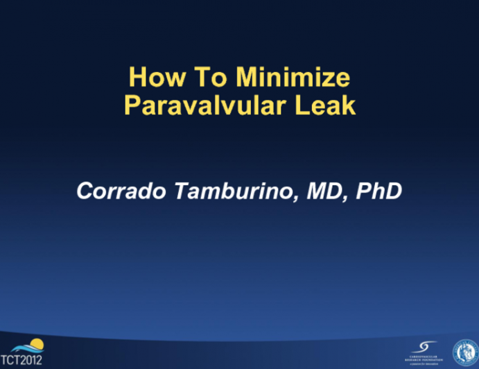 How to Minimize Paravalvular Leak