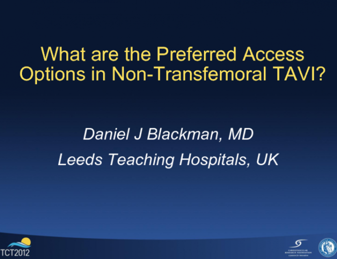 What Are the Preferred Access Options in Nontransfemoral Cases?