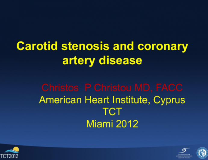 Concominant Carotid and Coronary Disease