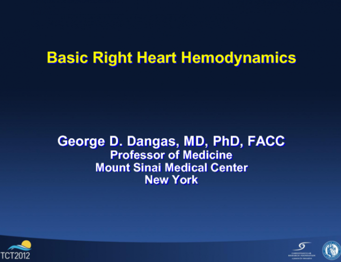 Right Heart Catheterization: Technique and Hemodynamics