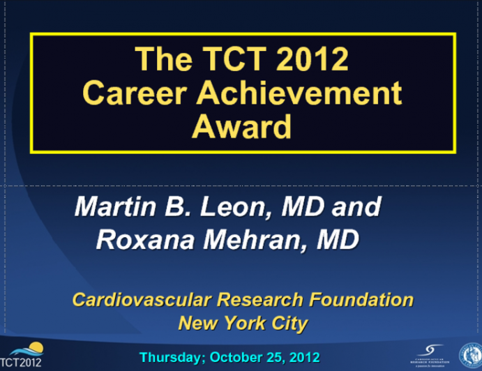 TCT 2012 Career Achievement Award: Renu Virmani