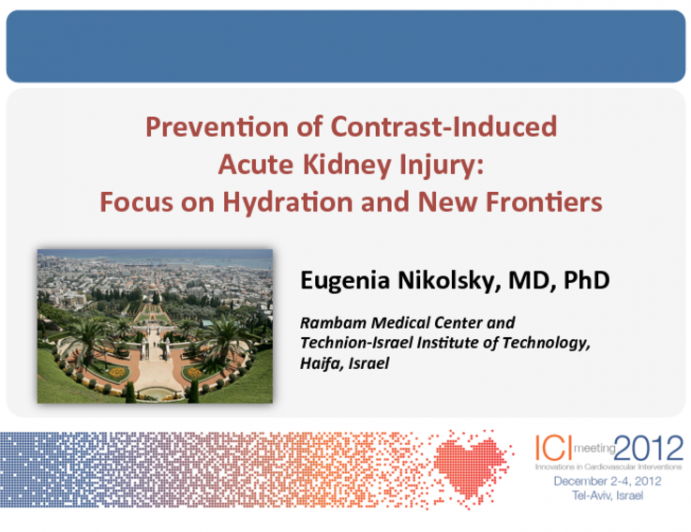 Prevention of Contrast Induced Acute Kidney Injury: Focus on Hydration and New Frontiers