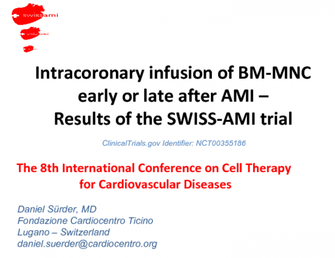 Swiss AMI Study: Long-term Findings