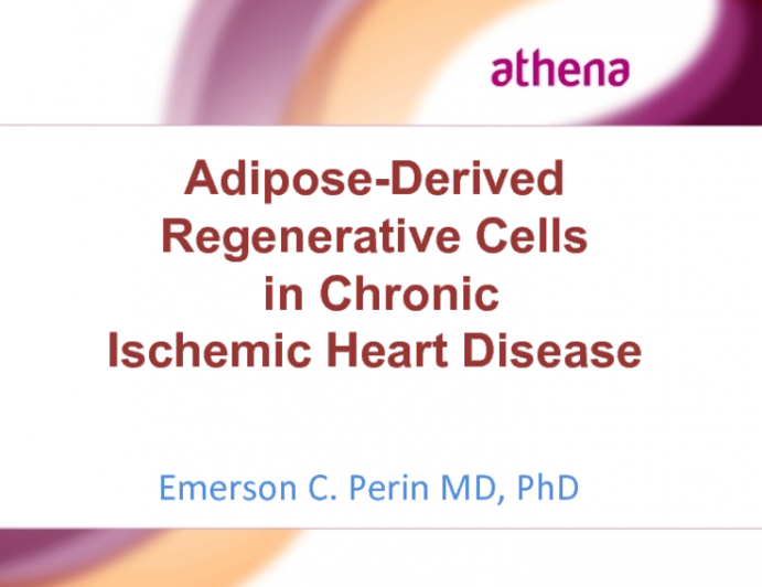 Adipose-Derived Regenerative Cells in Chronic Ischemic Heart Disease