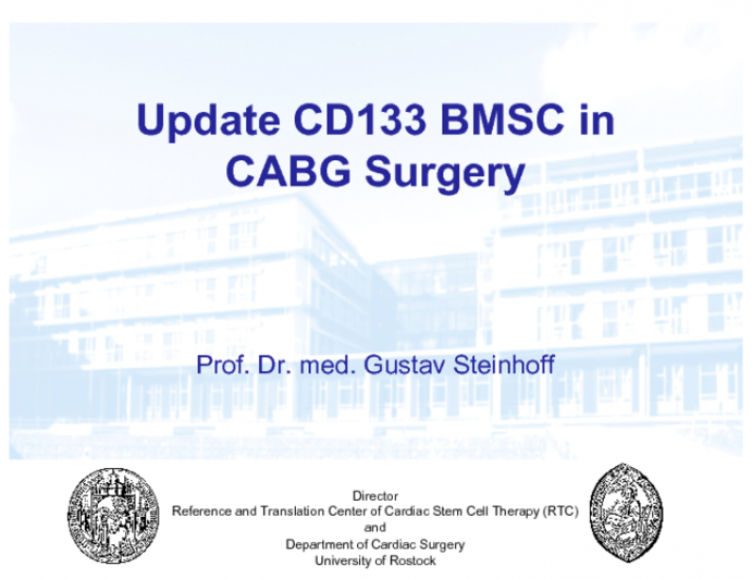 Update CD133 BMSC in CABG Surgery