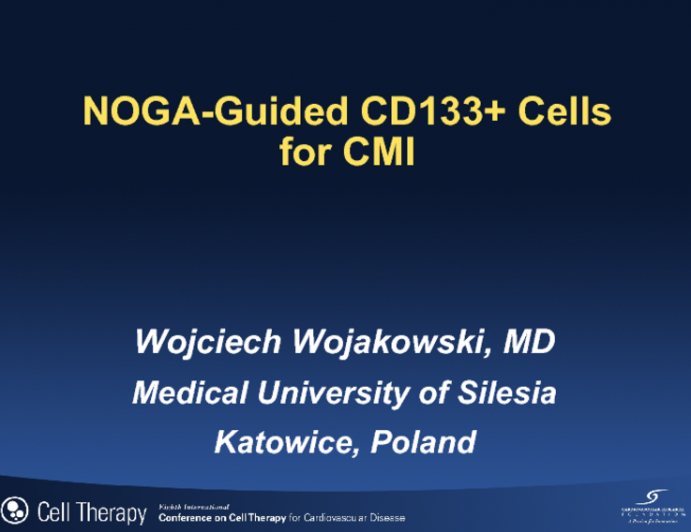 NOGA-Guided CD133+ Cells for CMI