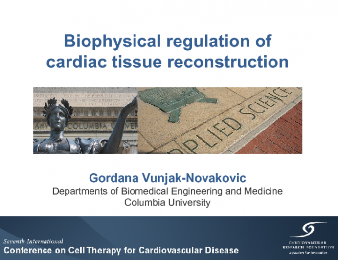 Biophysical Regulation of Cardiac Tissue Reconstruction