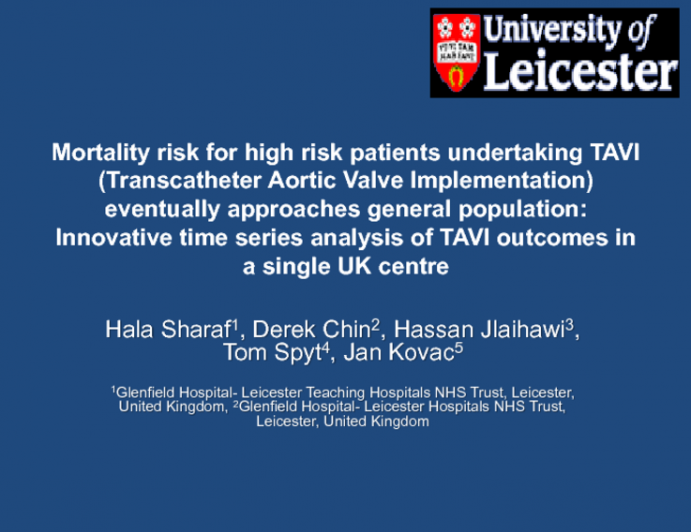 Mortality Risk For Transcatheter Aortic Valve Implementation Patients Eventually Approaches General Population: Innovative Time Series Analysis Of Outcomes