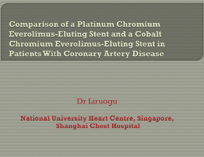 Real-World Comparison of Clinical Outcomes of Patients who Received New Generation Platinum Chromium Everolimus-Eluting Stent versus Cobalt Chromium Everolimus-Eluting Stent