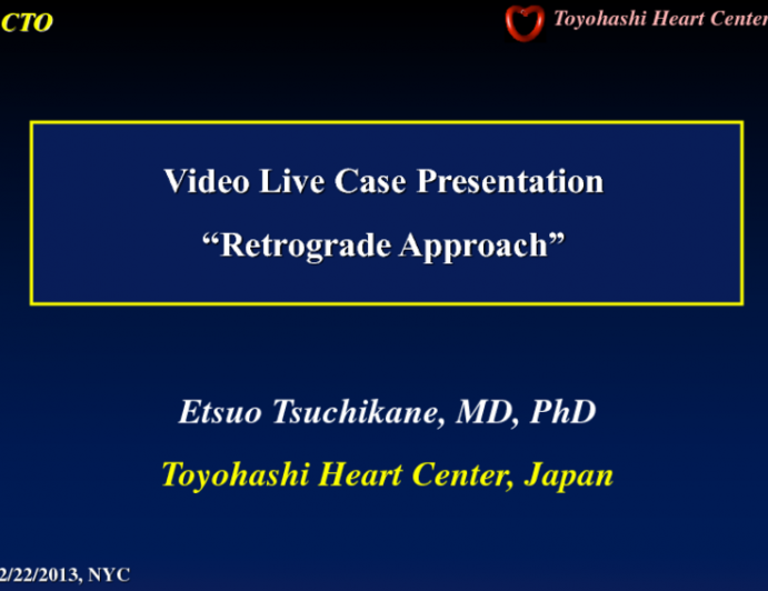 Complex Retrograde CTO PCI