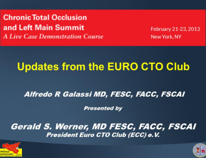 Updates from the EURO CTO Club