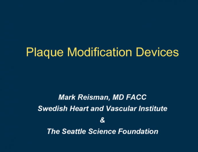 Plaque Modification Devices