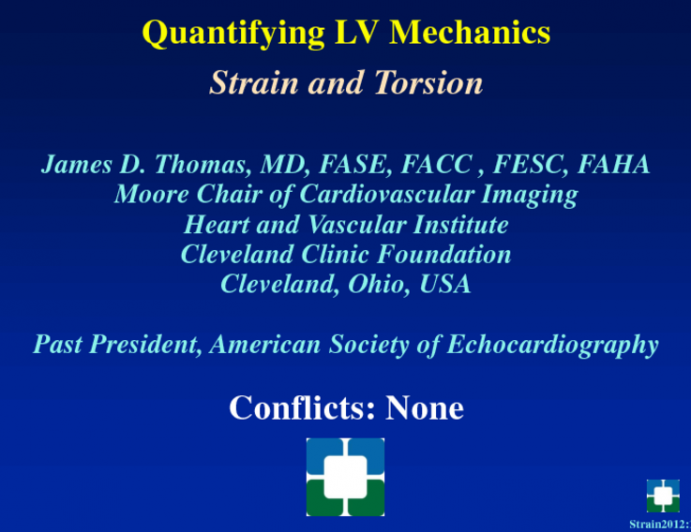 Quantifying Myocardial Mechanics: Strain and Torsion