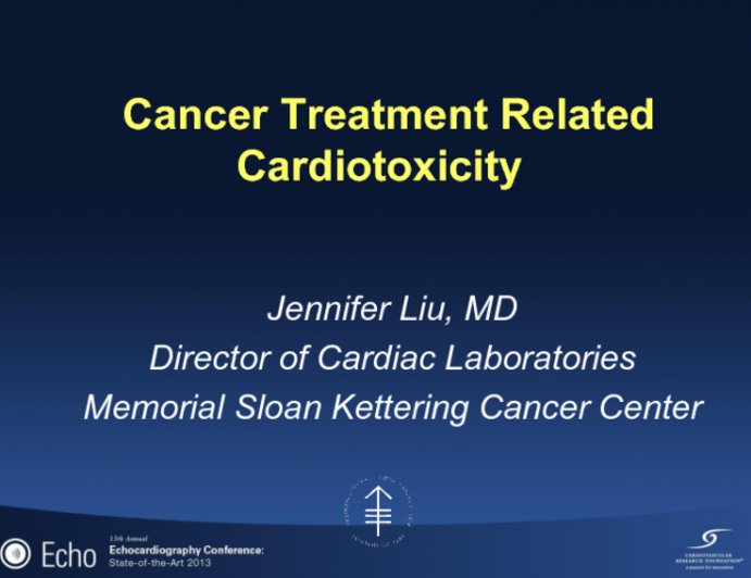 Cancer Treatment Related Cardiotoxicity